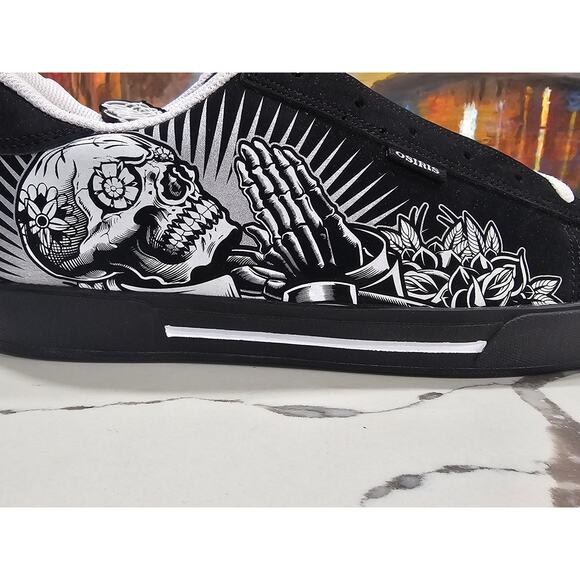 Osiris Serve Maxx 242 Praying Hands Troma Size 8.5 Men\'s Skateboarding Deadman main image 7